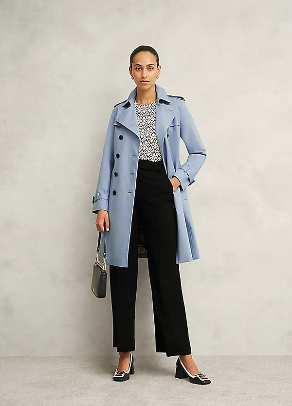 【海外限定】Hobbsトレンチコート☆Petite Skylar Trench Coat, Petite Skylar Shower Resistant Trench Coat | Hobbs US |