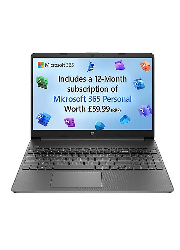 HP Intel Pentium Silver 4GB RAM 128GB SSD Inch Laptop MS 365