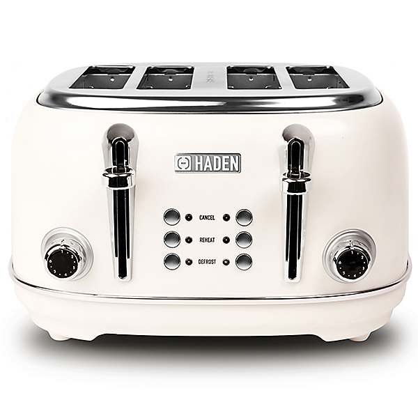 Haden Heritage 4 Slice toaster 194220 - White