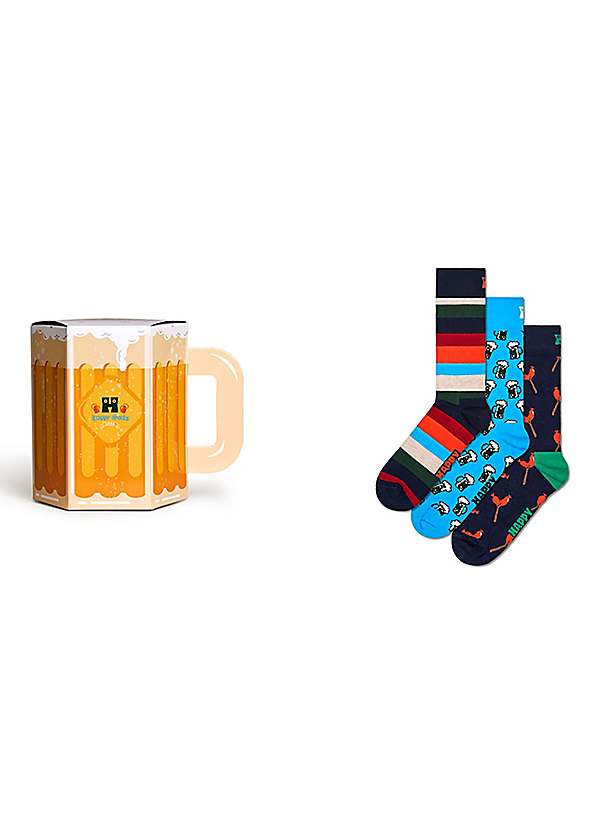 Happy Socks Oktoberfest Socken - Festliche Wiesn Socken Mit Verstärkung