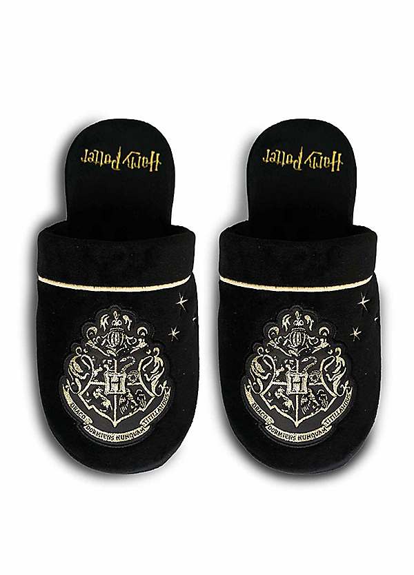 Harry Potter Gold Hogwarts Kids Slippers