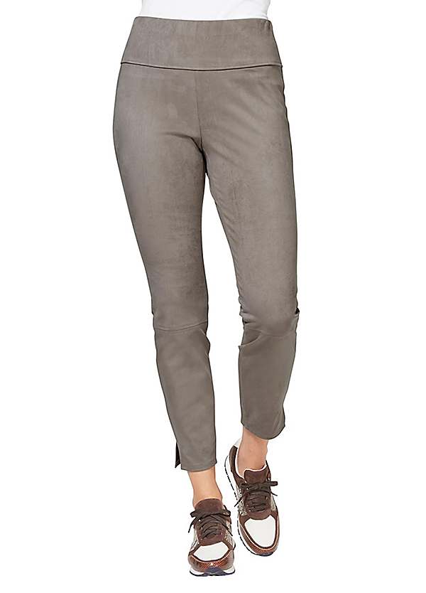 Heine Faux Leather Trousers | Freemans