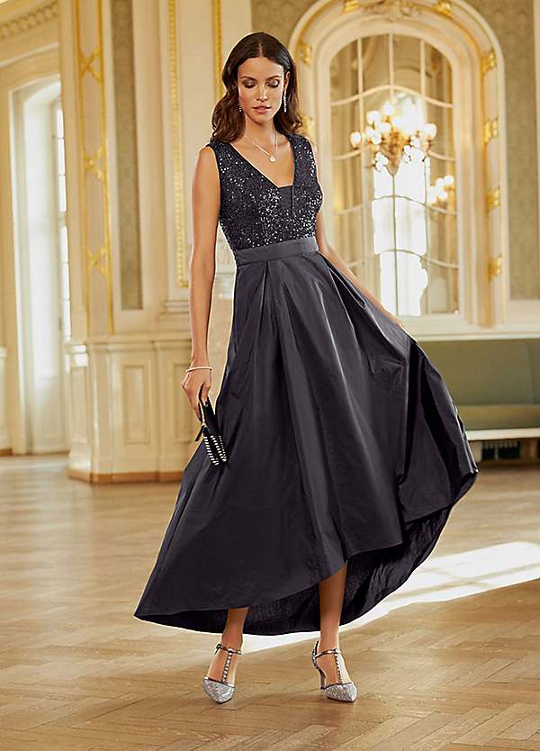 Heine Sequin Embellished Evening Dress | Freemans