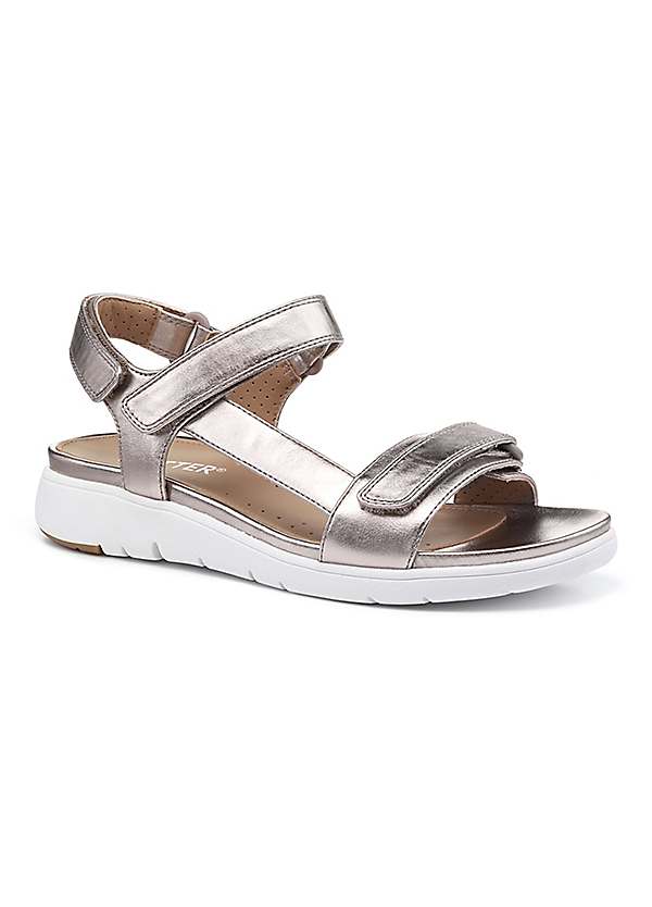 Hotter on sale silver sandals