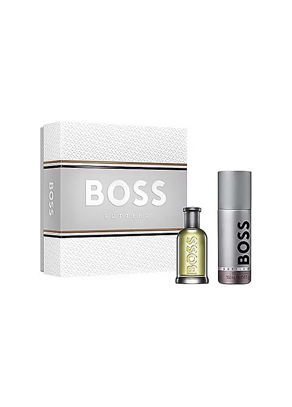 Hugo Boss Bottled Eau De Toilette 50ml Deodorant 150ml Gift Set