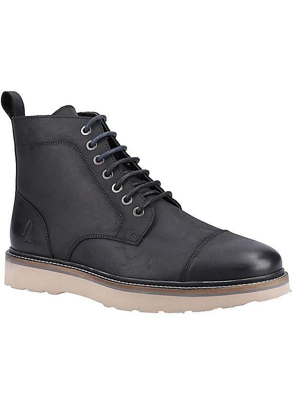 Hush Puppies Black Milo Boots Freemans