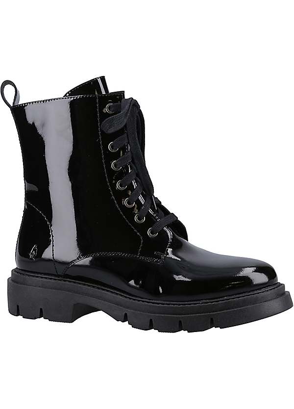 Hush Puppies Black Rhea Ankle Boots Freemans