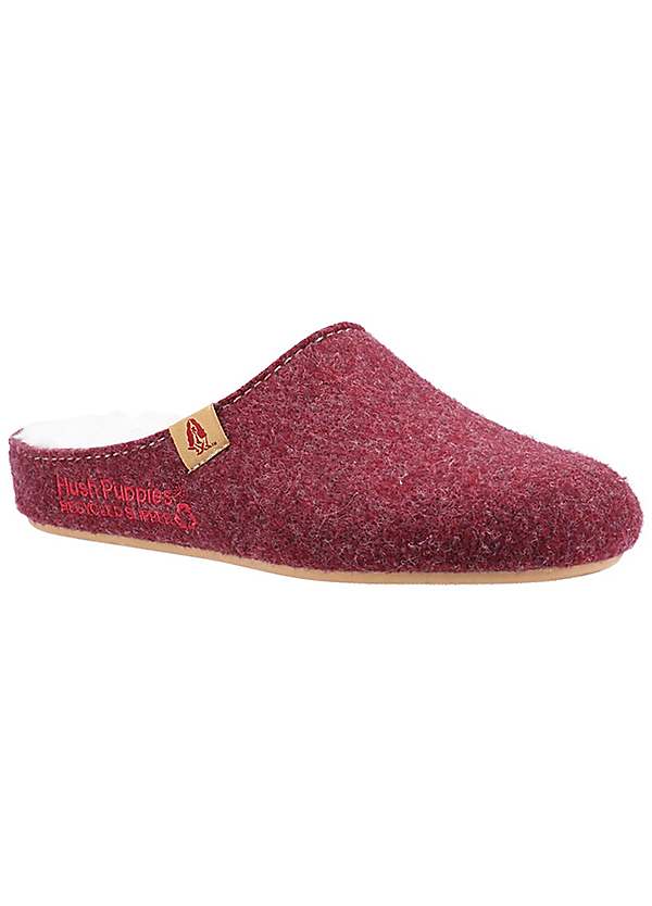 Hush Puppies Red The Good Slippers Freemans