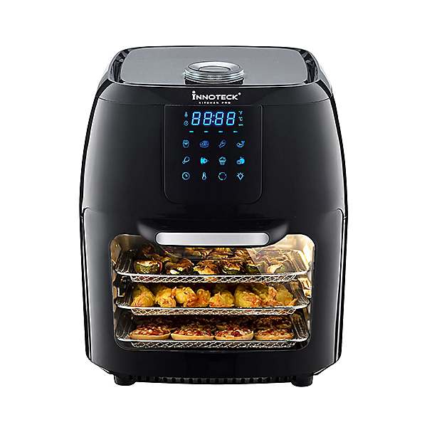 Black and Decker BLACK+DECKER 5-In-1 Digital Air Fryer Oven With Rotisserie  Function, 60 Minute Timer, 11L, 2000W, Black