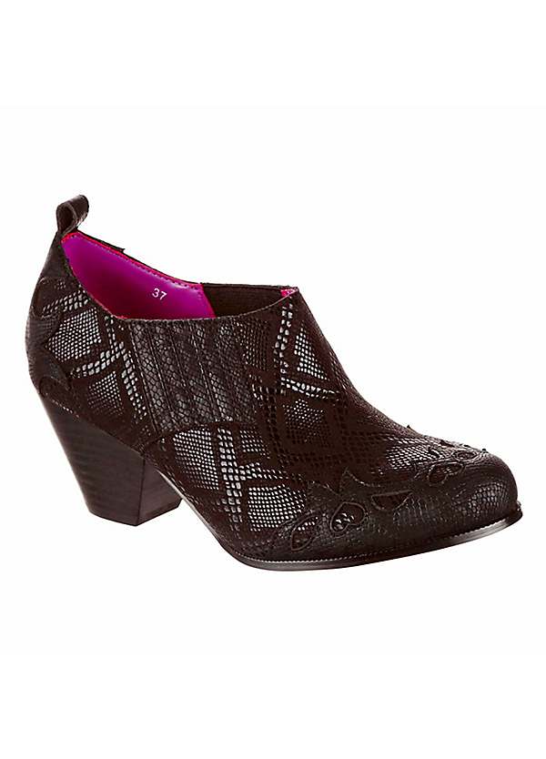 Irregular Choice Bossa Nova Black Shoes Freemans