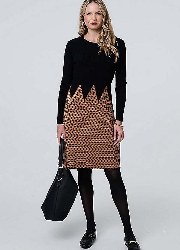 Midi length jumper dress 2025