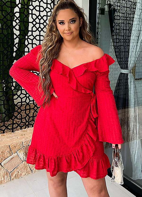 Jac jossa broderie dress Clearance