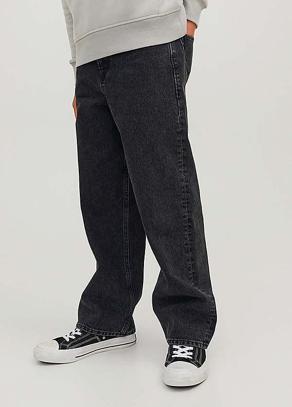 Jack Jones Junior Relaxed Fit Baggy Jeans Freemans