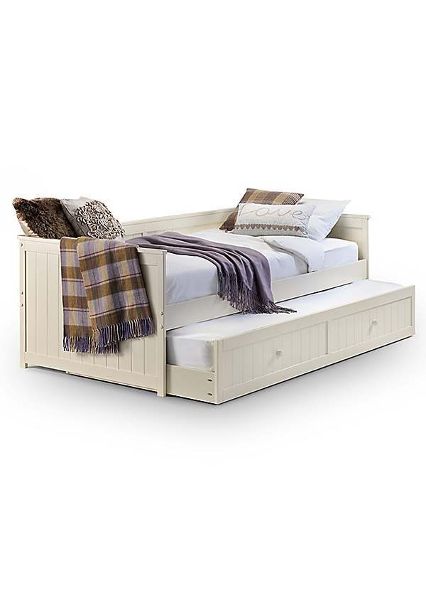 Full size daybed with deals trundle and mattress