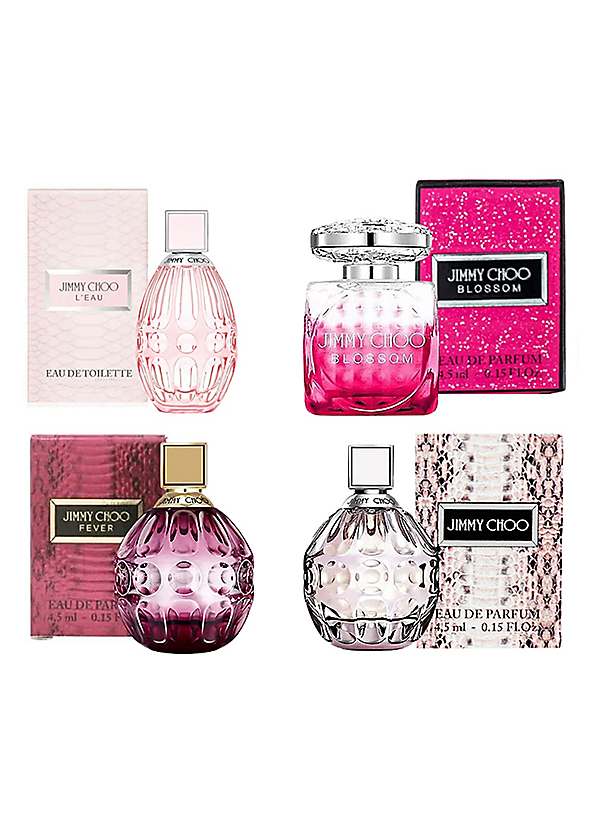 Jimmy Choo Mini Fragrance Gift Set 4 x 4.5ml