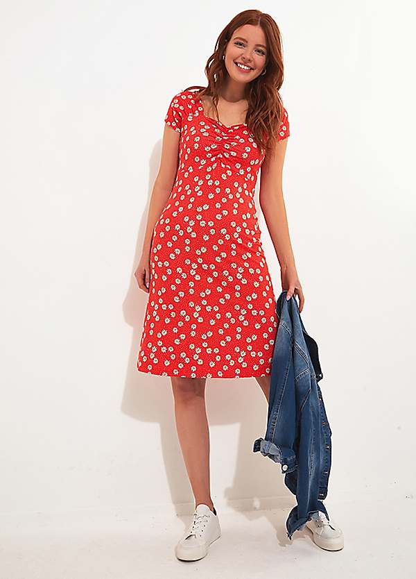 Joe Browns Daisy Print Jersey Dress
