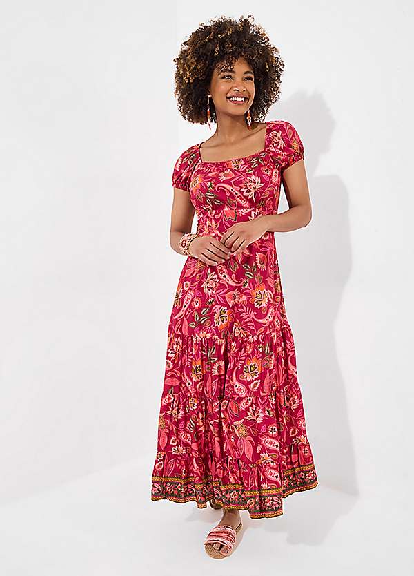 Elegant Dresses For Petite Women Joe Browns Petite Printed Maxi Dress  Freemans