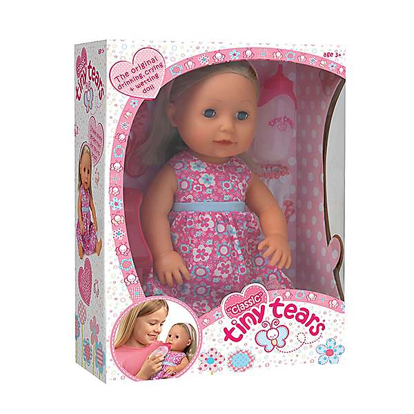 Tiny tears sales doll