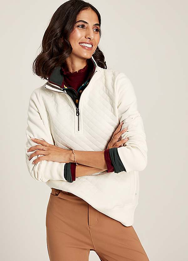 Joules quarter online zip