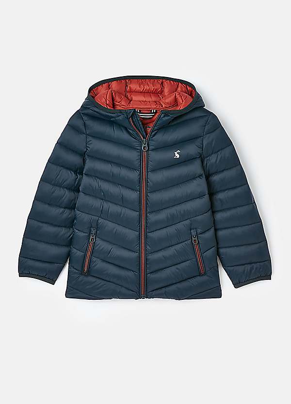 Joules navy coat best sale