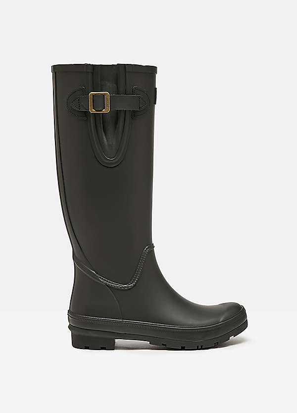 Joules Houghton Black Adjustable Tall Wellies Freemans