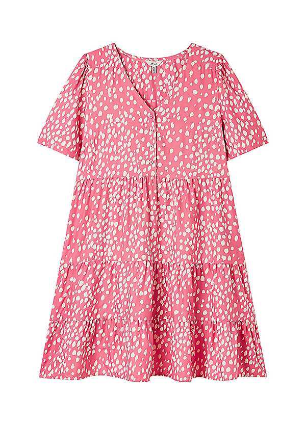 Joules pink dress sale