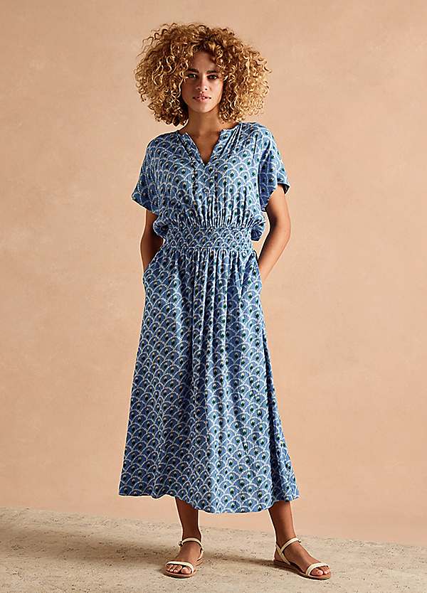 knee length dresses for ladies Rosie Pink Bow Midi Dress – Blue Magnolia