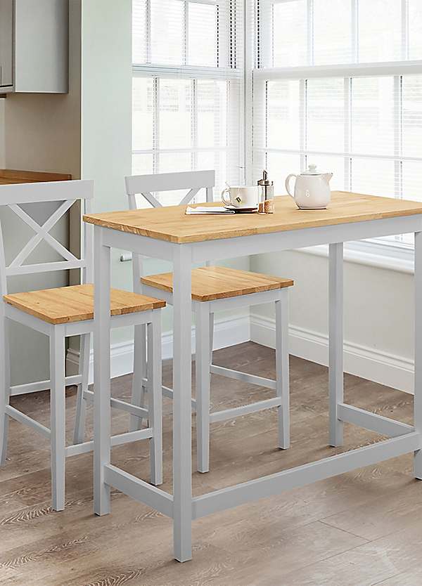 Julian Bowen Marlow Seat Bar Set High Bar Bar Counter