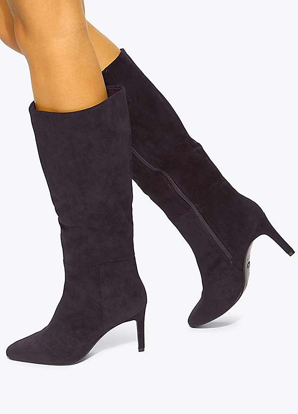 ヴァーティゴ/マーキュリー・イヤーズ KG Kurt Geiger Deep Brown Suedette Treasure Boot | Freemans