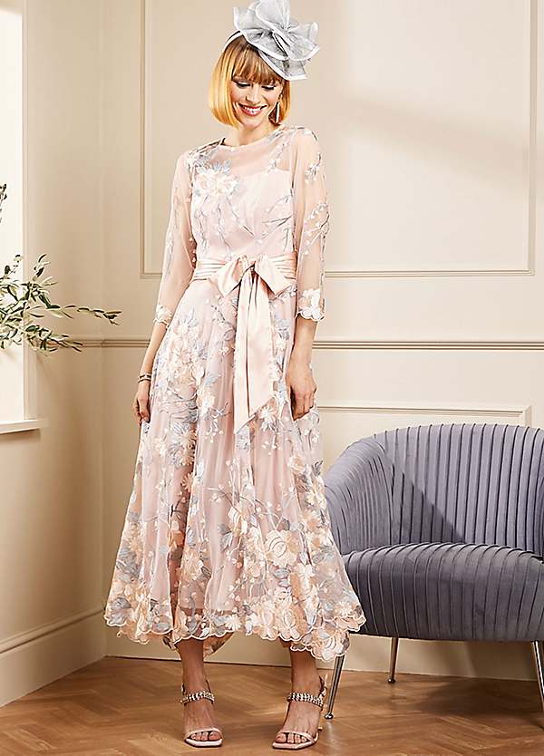 Kaleidoscope Embroidered Prom Dress | Freemans