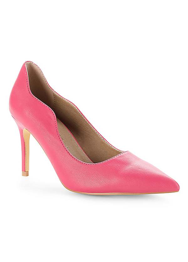 Blush shop court shoes