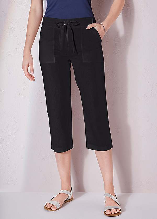 Women's Cropped Trousers  Chino Crops - Cotton Traders