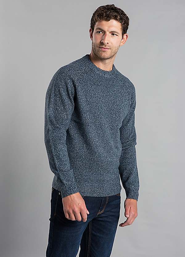 Kensington Eastside Jersey Knit Raglan Crew Neck Jumper | Freemans