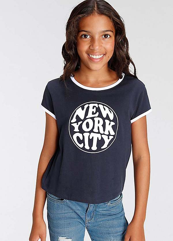 Kidsworld New York Printed Freemans | City T-Shirt