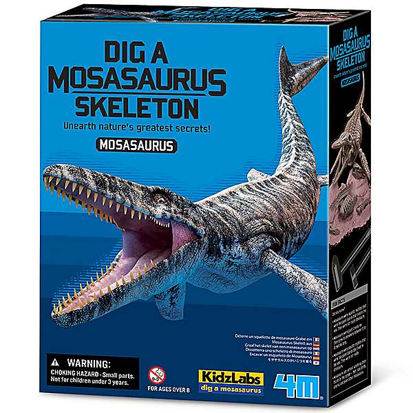 KidzLabs Dig a Mosasaurus Skeleton Science Set Freemans