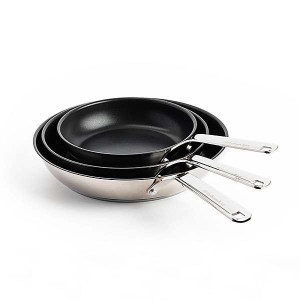 20cm Stainless Steel Frying Pan – R & B Import