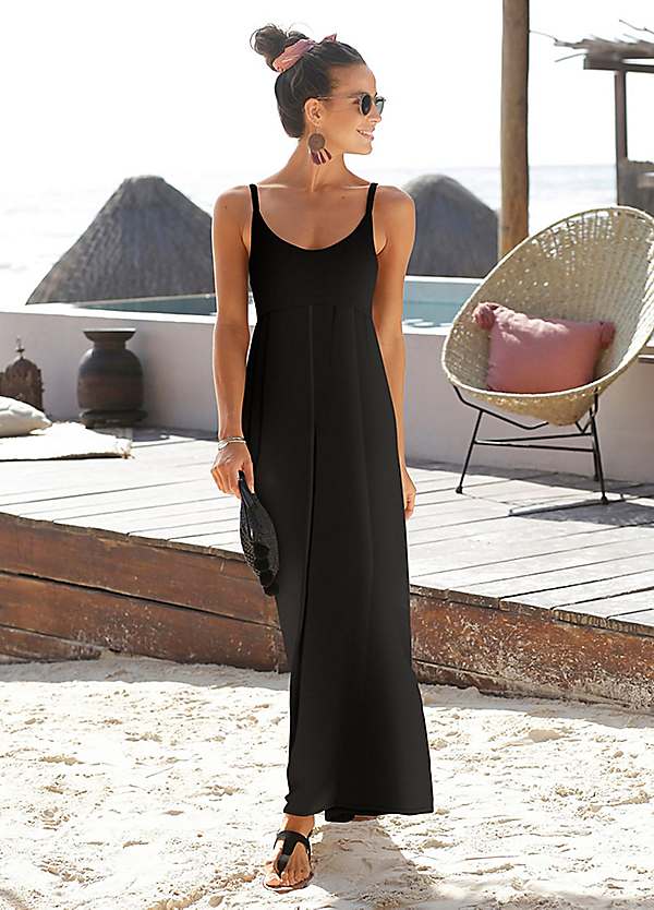 LASCANA Strappy Maxi Dress with Back Tie Detail | Freemans