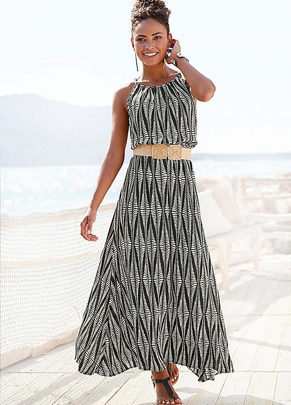 LASCANA Strappy Maxi Summer Dress Freemans