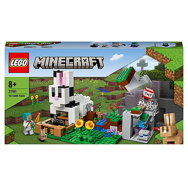 LEGO® Minecraft The Rabbit Ranch House Set 21181 by LEGO Minecraft