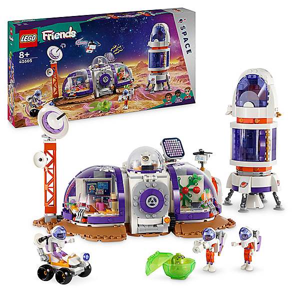 その他 E.T. Space Friend LEGO Friends Mars Space Base & Rocket Set | Freemans
