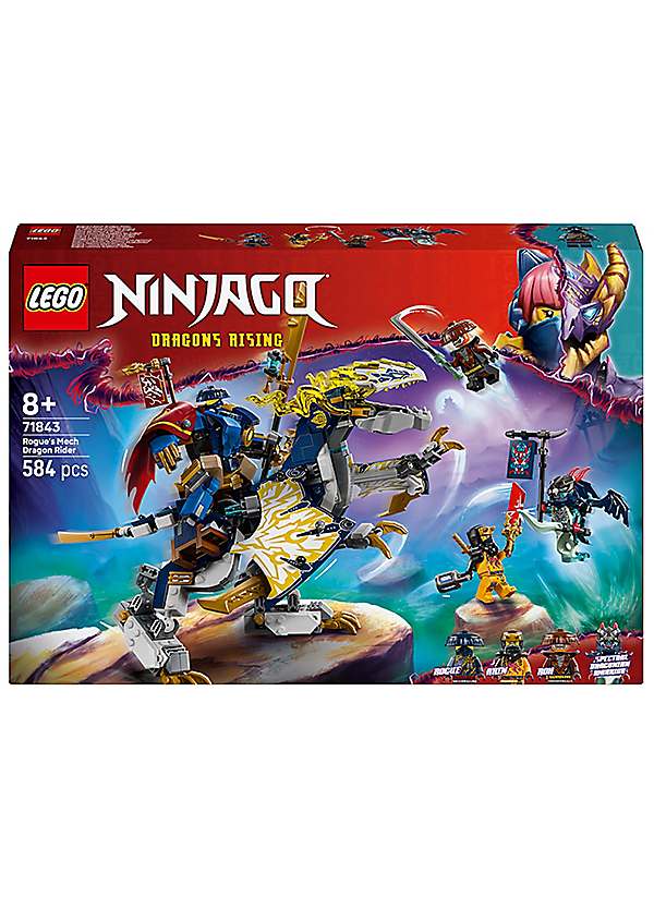 リョー様 24枚セット LEGO NINJAGO® Rogue's Mech Dragon Rider | Freemans