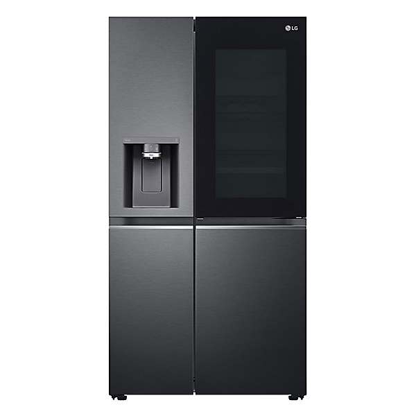 LG InstaView ThinQ American Fridge Freezer GSXV91MCAE - Matte