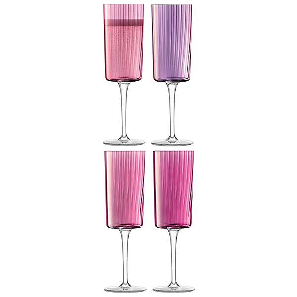 Eastland Flute Champagne Glasses Set of 4, Size: One Size