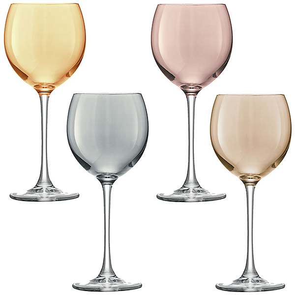 LSA International Arc Wine Glasses Set of 4