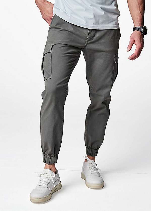 Le Jogger Cargo Pants with Belt Loops