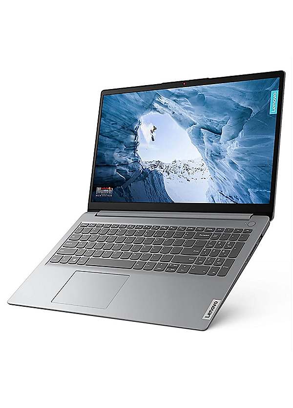 Lenovo IdeaPad 1 15 Inch FHD Intel Celeron 4GB RAM 128GB SSD Windows 11 with 1 Year Microsoft Office Cloud Grey Laptop