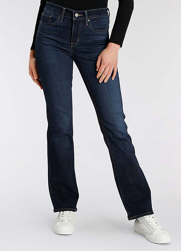 Levi's 315 Shaping Dark Blue Bootcut Jeans Freemans