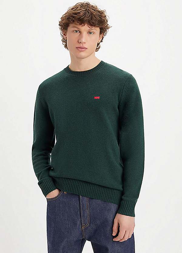 Levi's Original Housemark Round Neck Wool Sweater | Freemans