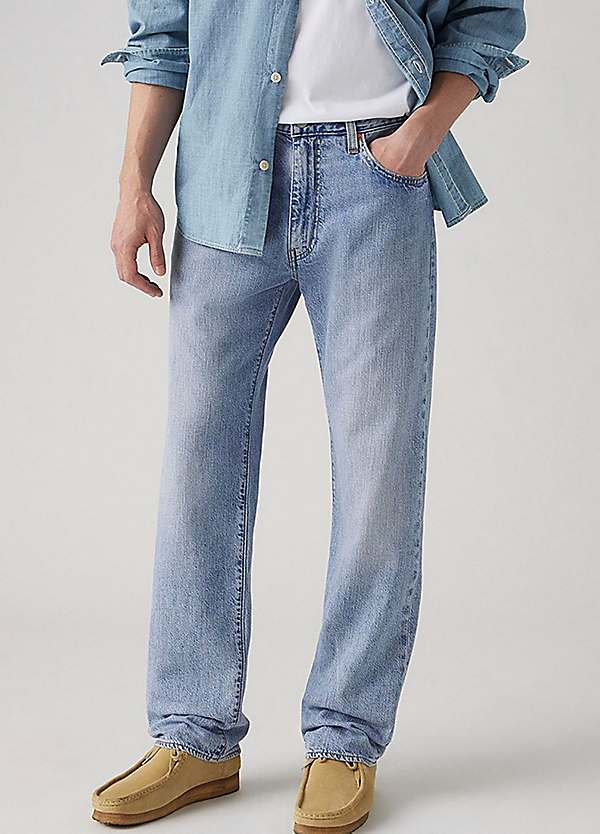 Levi's 555 Relaxed Straight Leg 5-Pocket Jeans | Freemans