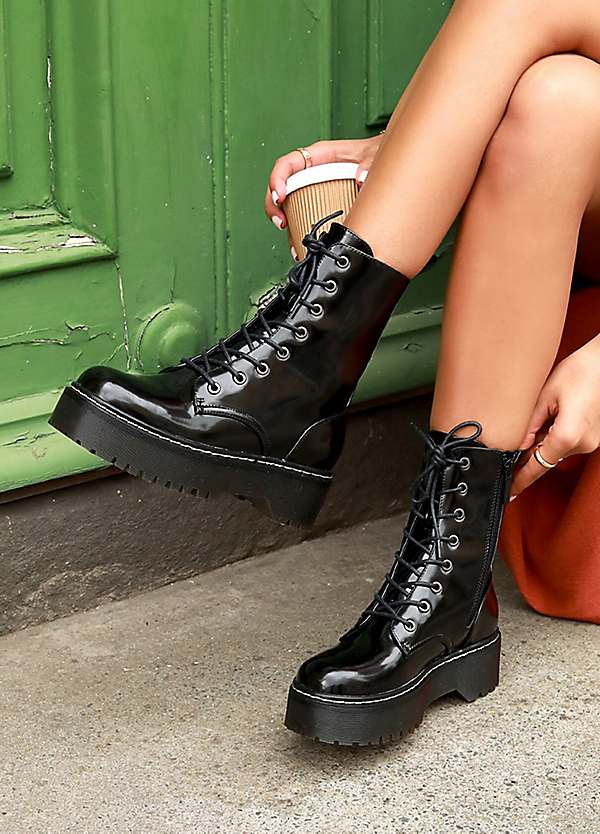 Military style boots online